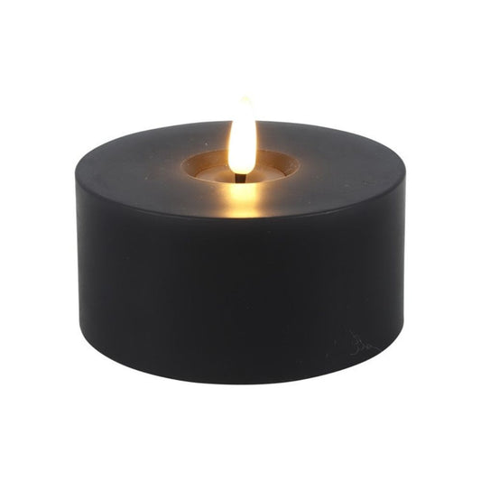 Stumpenkerze Ø10CM LED rd Patio grau