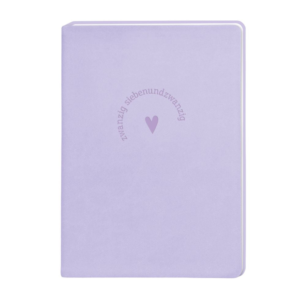 Terminplaner Lederlook 2027 Lavender
