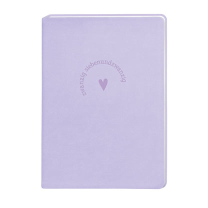 Terminplaner Lederlook 2027 Lavender