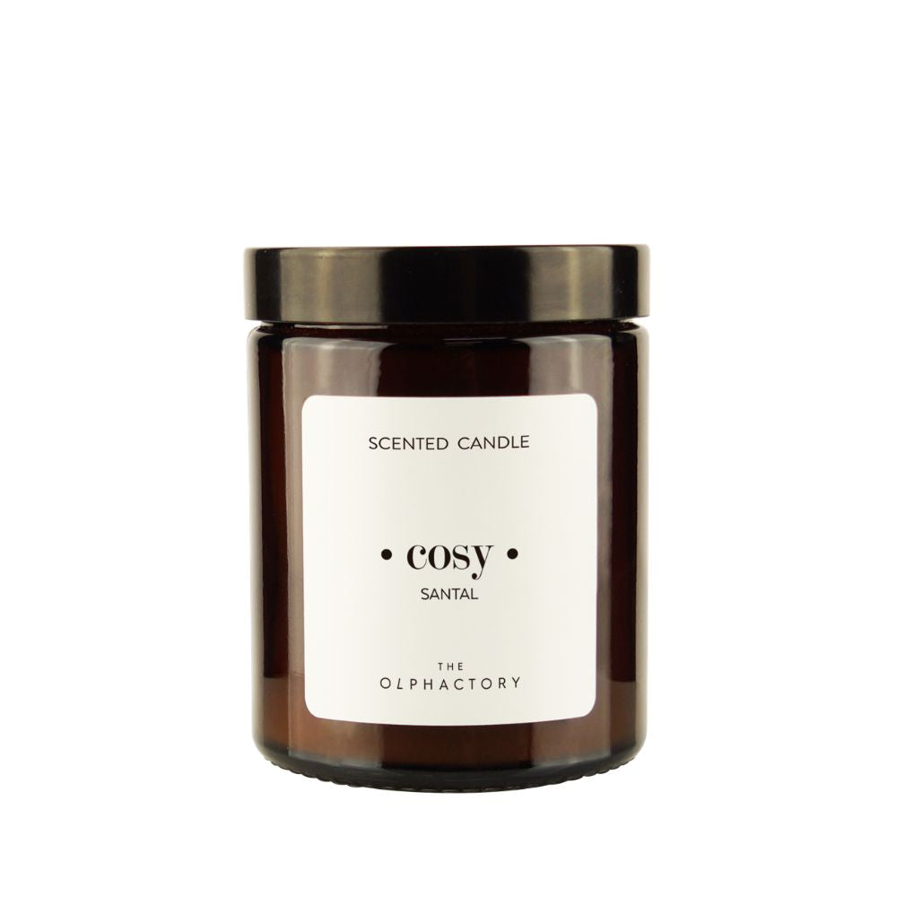 The Olphactory Cosy Santal Kerze 135g