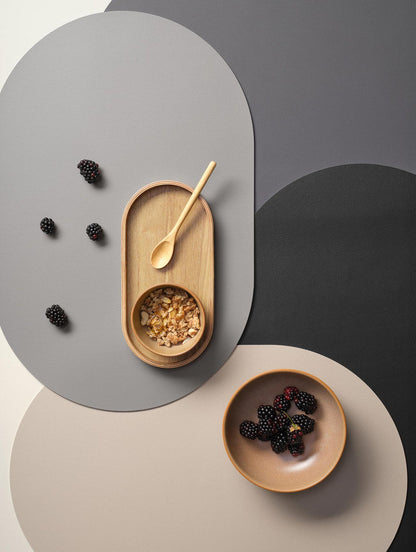 ASA Tischset oval cement