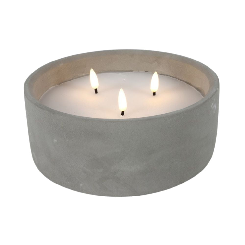 Topf LED Lyonie L grau