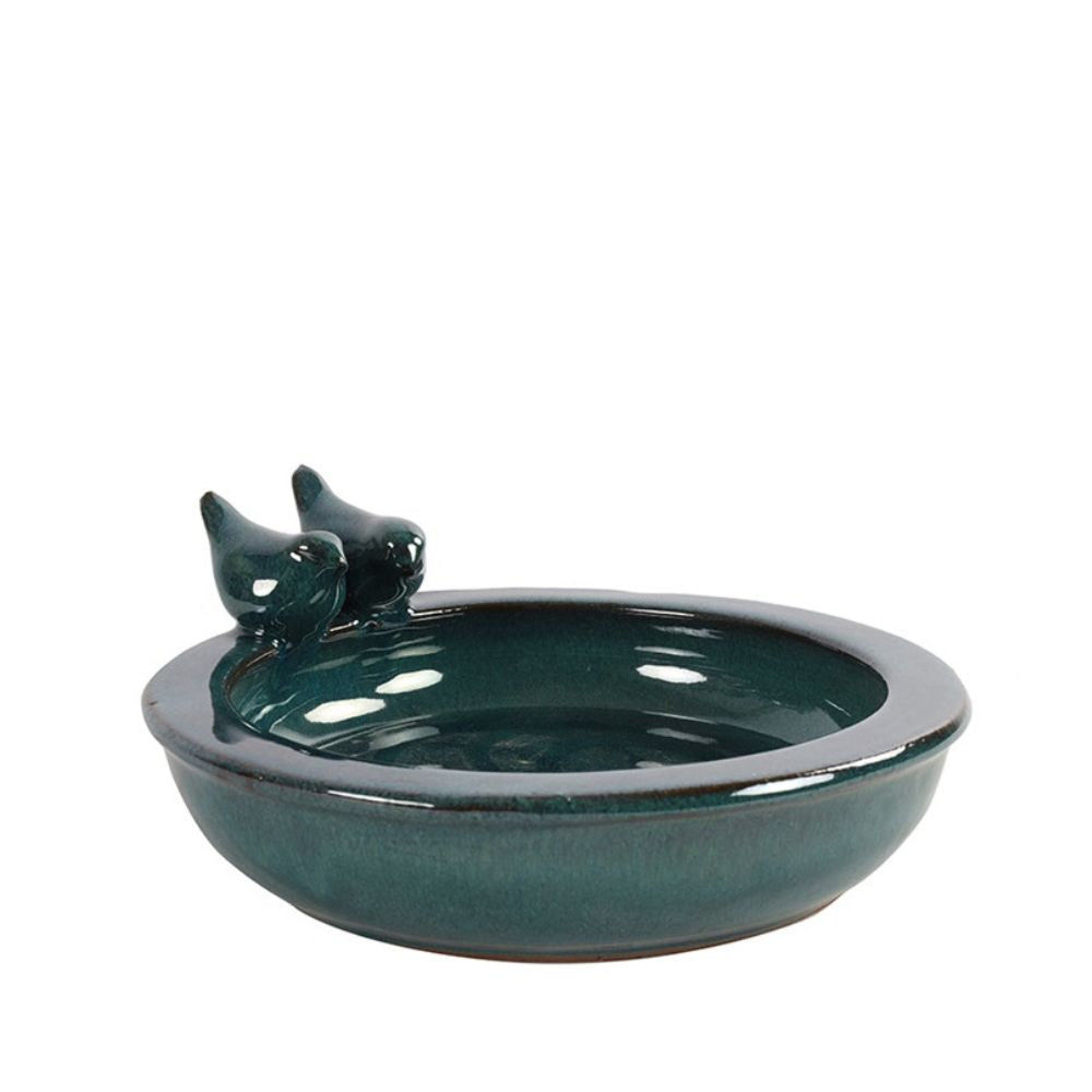 Vogeltränke blau
