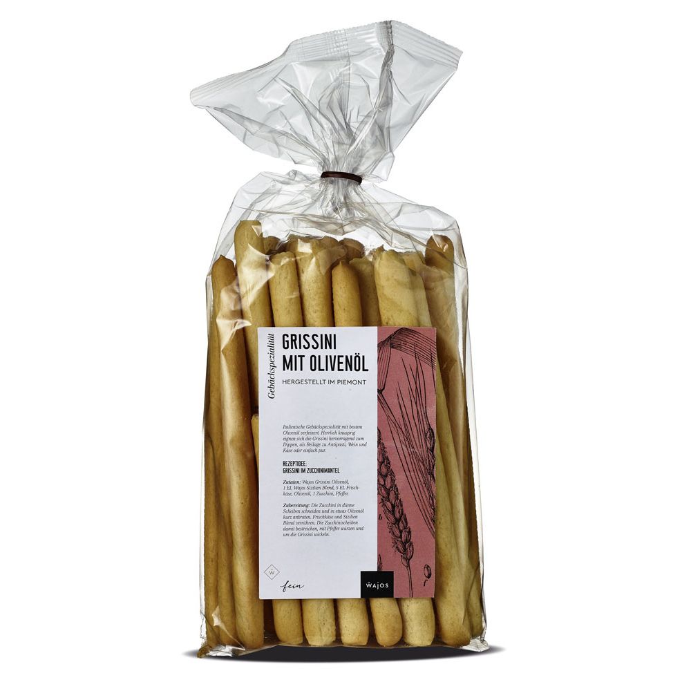 Wajos Grissini mit Olivenöl 250 g