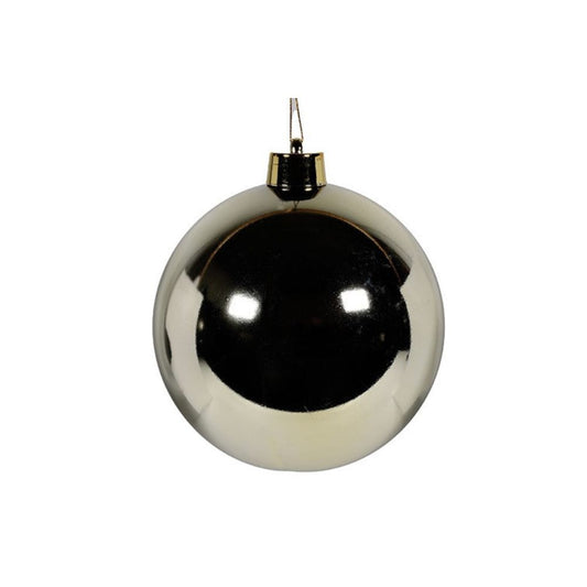 Weihnachtskugel Maxi M champagne