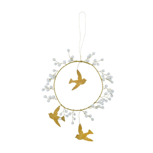 House Doctor Ornament Bird Weiß