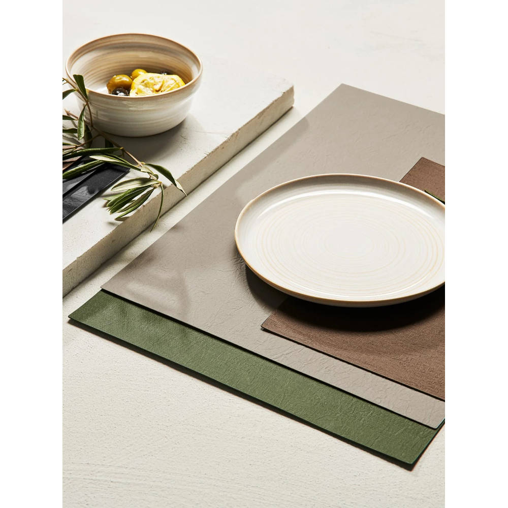 ASA Tischset structured optic, clay – Das Wohngut