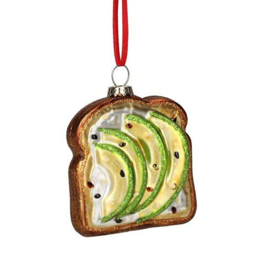 Hänger Avocado-Toast, braun/grün