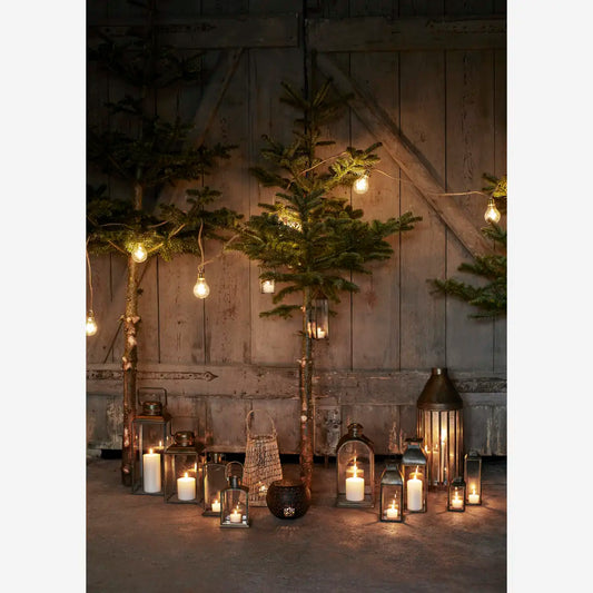 Laterne antik Messing