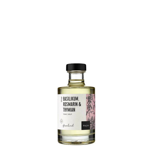 Wajos Basilikum, Rosmarin & Thymian Tonic Sirup 0,2 l