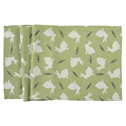 Tischläufer Carotta 50x140 cm grün/natur