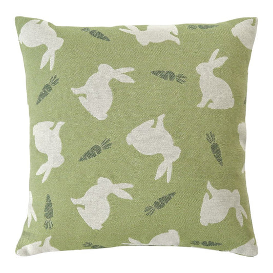 Kissenhülle Carotta 50x50 cm grün/natur