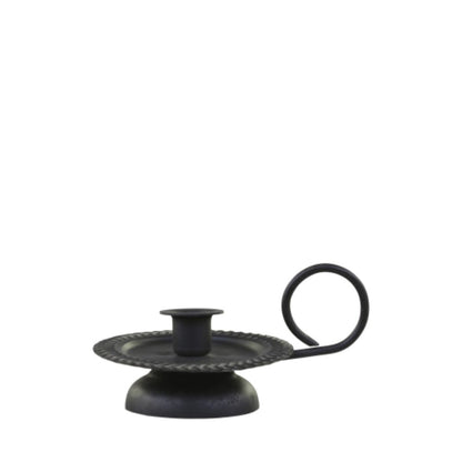 Chic Antique Kammerleuchter auf Fuß für Spitzkerzen