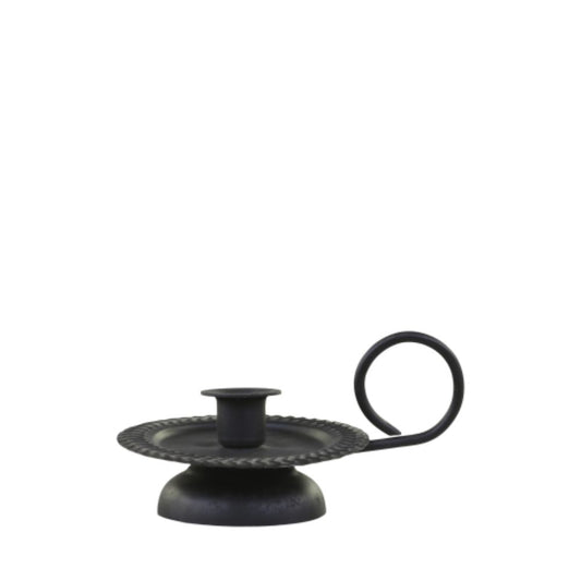 Chic Antique Kammerleuchter auf Fuß für Spitzkerzen