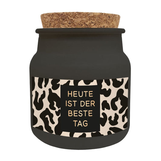 Wohlfühlkerze Heute ist der beste Tag