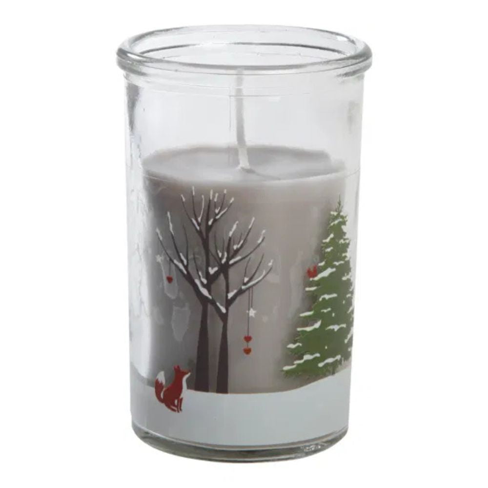 Kerze im Glas Christmas Nature