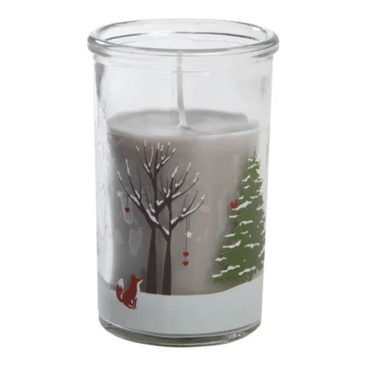 Kerze im Glas Christmas Nature