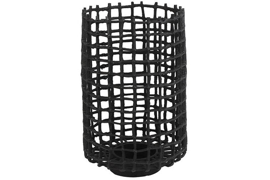 kerzenhalter-grid-schwarz-l-Kerzenhalter-Grid-Schwarz-L