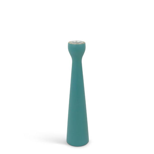 kinta_kerzenhalter_holz_25cm_turquoise_100276
