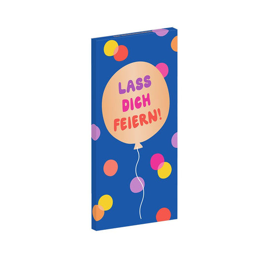 Grafik Werkstatt Schokolade Lass dich feiern! 80g