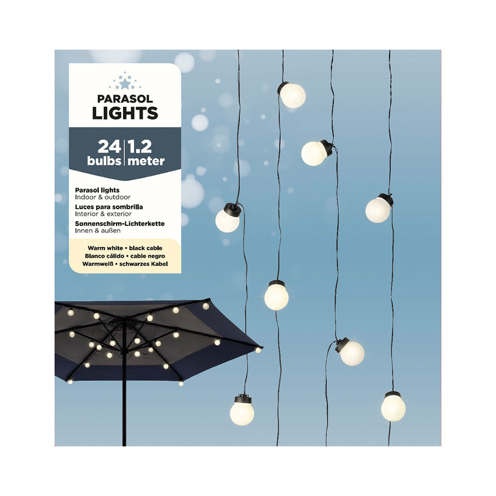 LED Sonnenschirm-Lichterkette – Das Wohngut