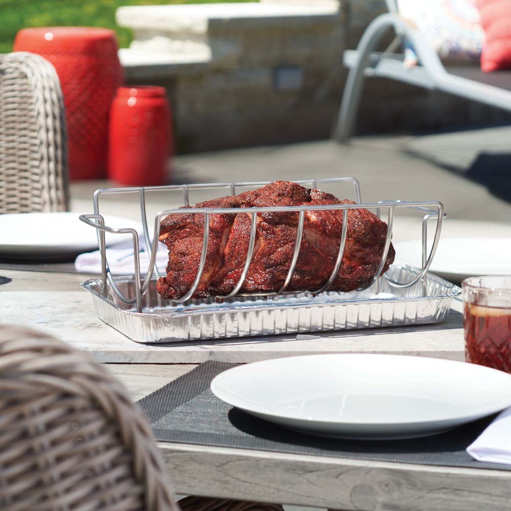 Napoleon 3-in-1 Bratenkorb, Geflügel- & Spare Rib Halter