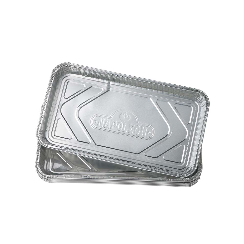 Napoleon Alu Fettauffangschalen 36x19,7cm (5 Stück)
