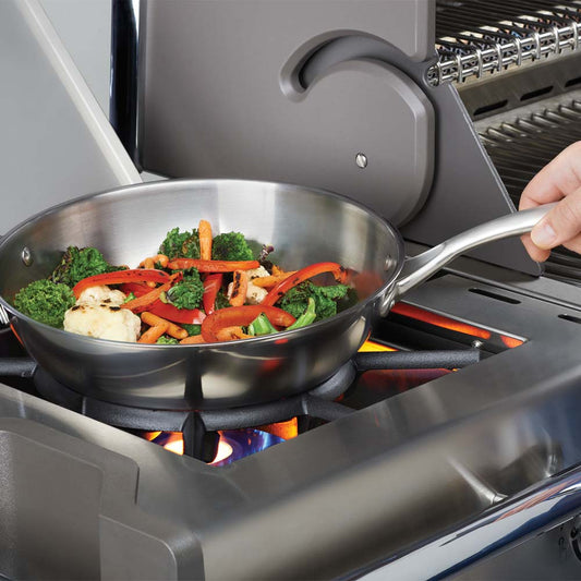 Napoleon Grill Wok aus Edelstahl, Ø 30cm
