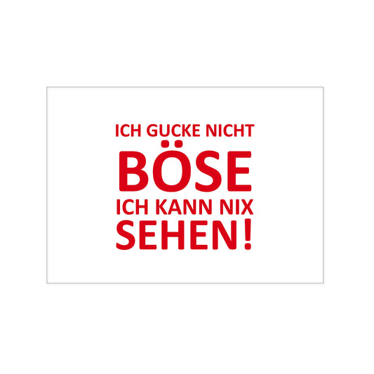 neuheiten-geschenke-lifestyle-karten-lustig-papeterie-diy-karte-ich-gucke-nicht-boese-wg27720