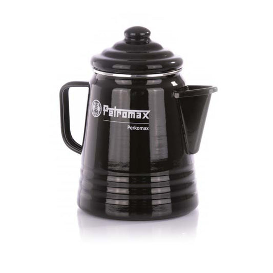 Petromax Emaille Perkolator 1,3 l, schwarz