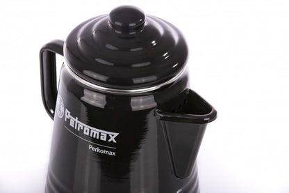 Petromax Emaille Perkolator 1,3 l, schwarz