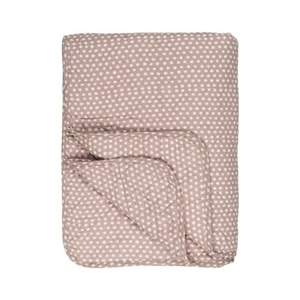 Ib Laursen Quilt hellrosa Pünktchen