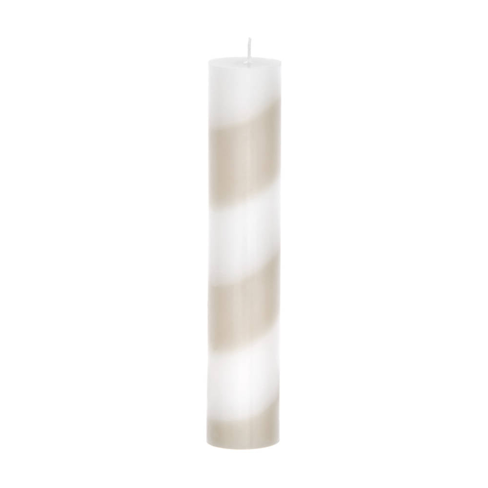 Rico Design Stabkerze, beige/weiß – Das Wohngut