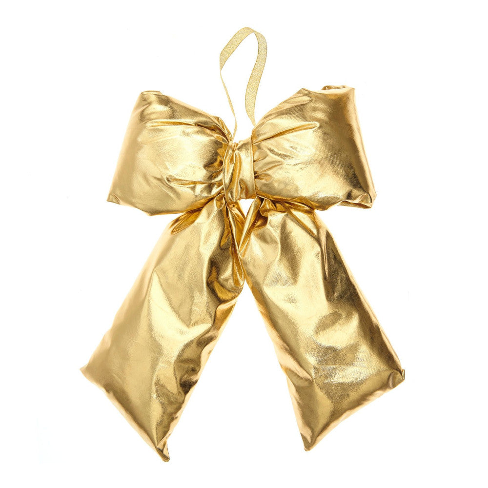 Rico Design Weihnachtsschleife 36cm, gold – Das Wohngut