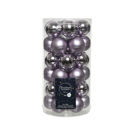 saisonales-weihnachten-deko-baumhaenger-mini-glaskugeln-glanz-matt-dia4cm-raureiflila-wg29926