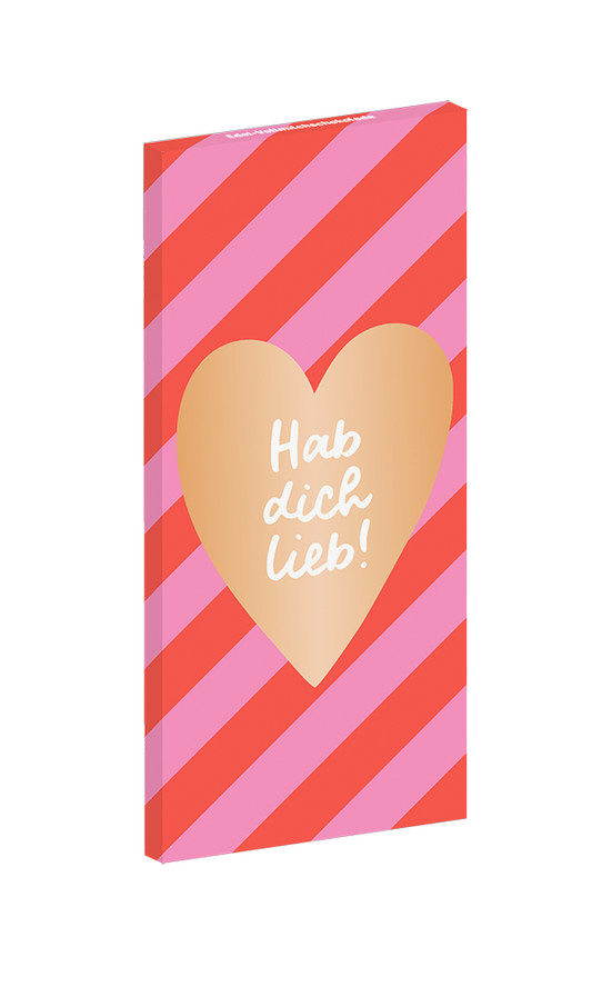 Schokolade Hab dich lieb! 80g