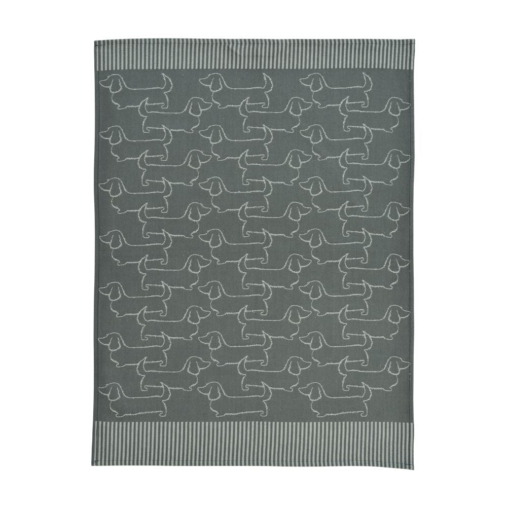 Geschirrtuch Schröder 50x70 cm grau/natur