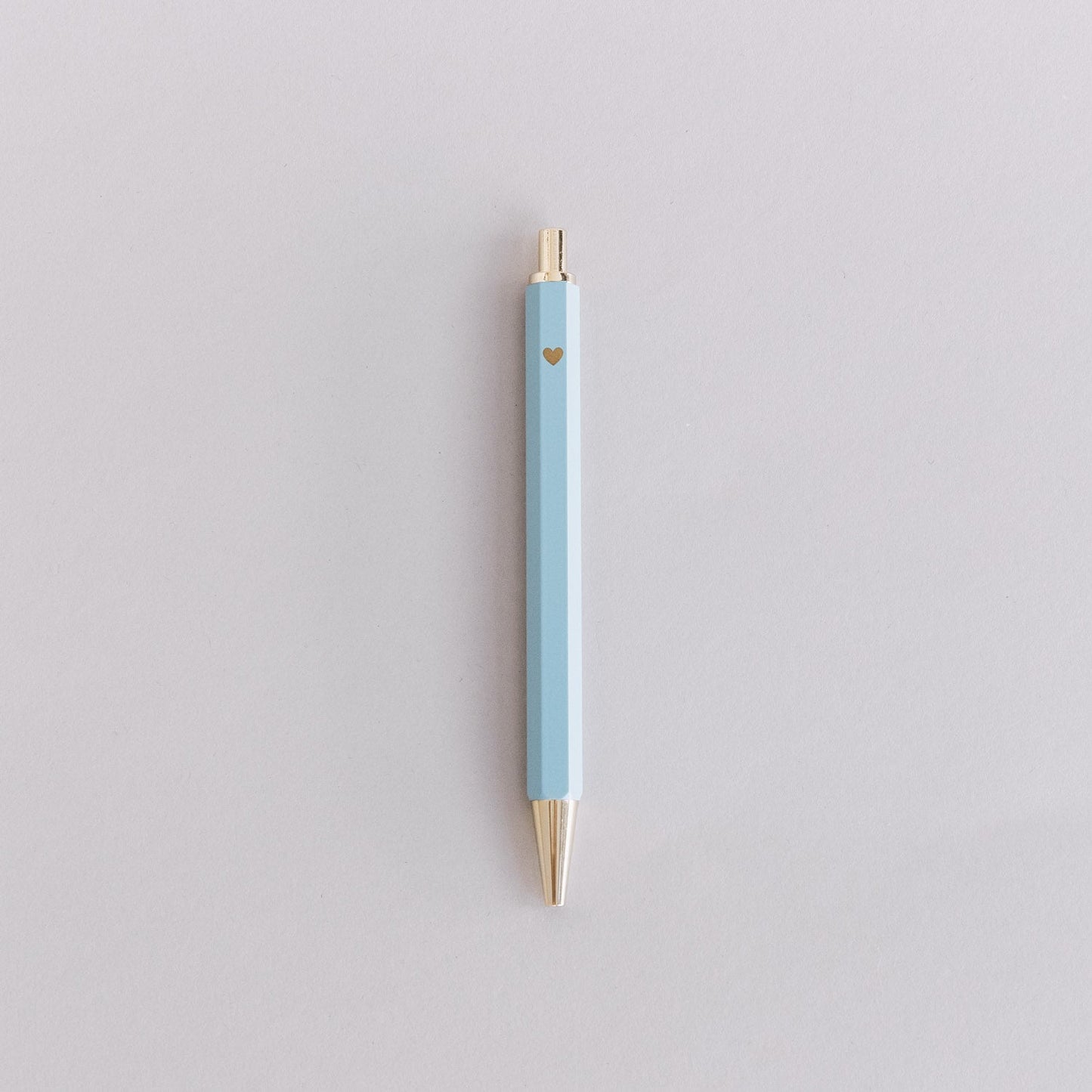 Eulenschnitt Kugelschreiber blau