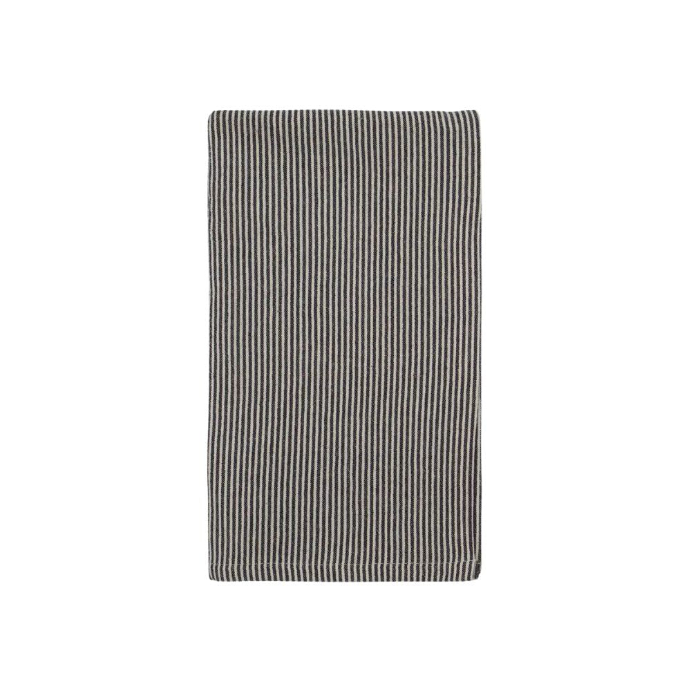 House Doctor Tischläufer 140x40cm Sand/schwarz