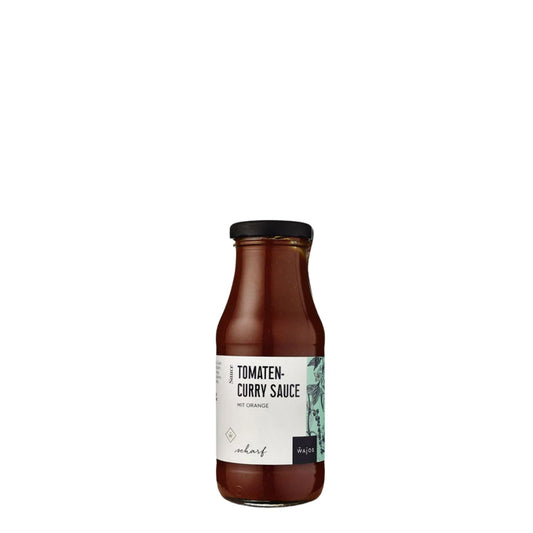 Wajos Tomaten Curry-Orange Sauce 245ml