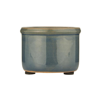 Ib Laursen Mini Übertopf Hilda blau